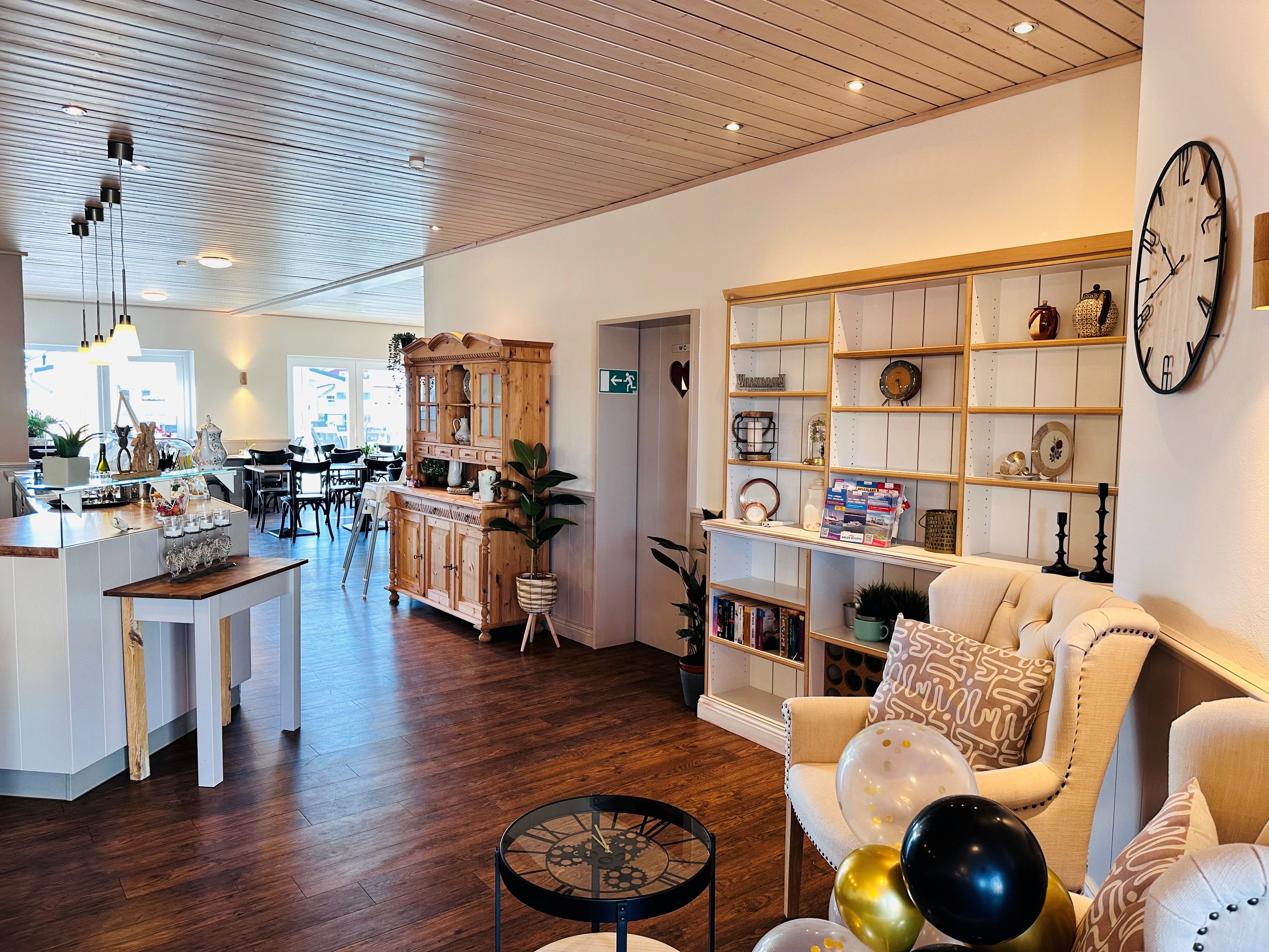 Das "Uhrige" Café in Dagebüll