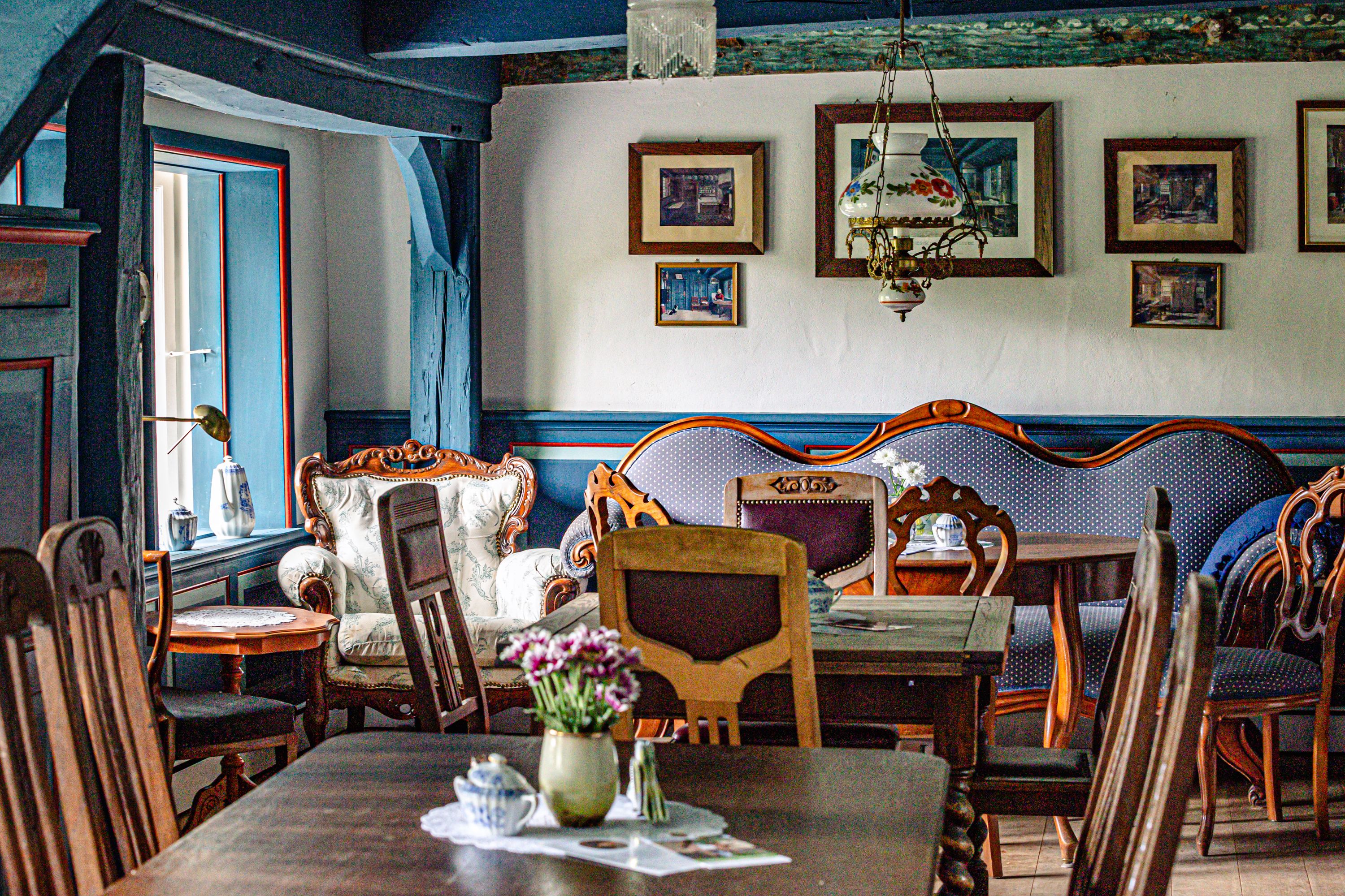 Klönschnack unter Reet